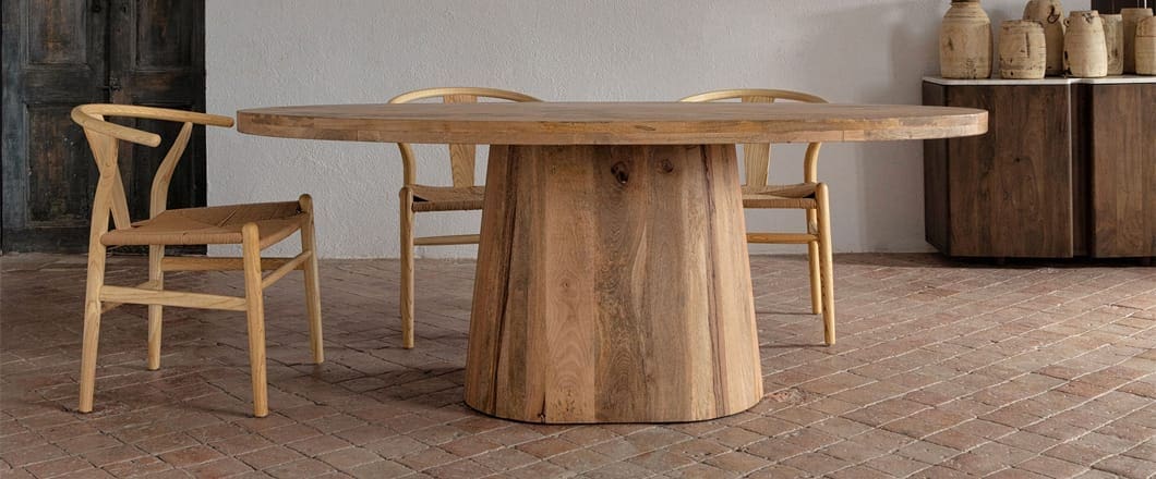 table de repas bois massif