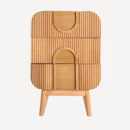 chevet bohème en bois massif