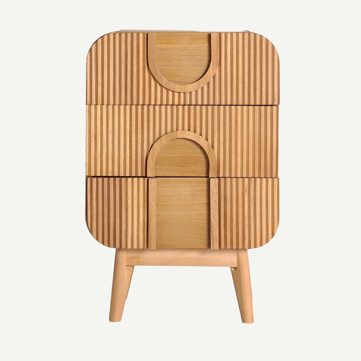 chevet bohème en bois massif