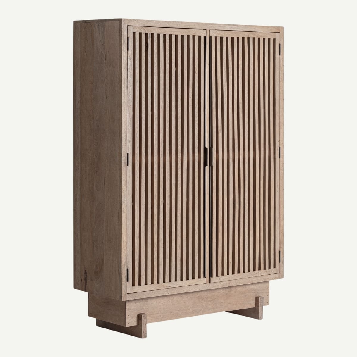 grand armoire 2 portes en manguier