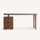 bureau haut de gamme en bois plaqué 160 cm