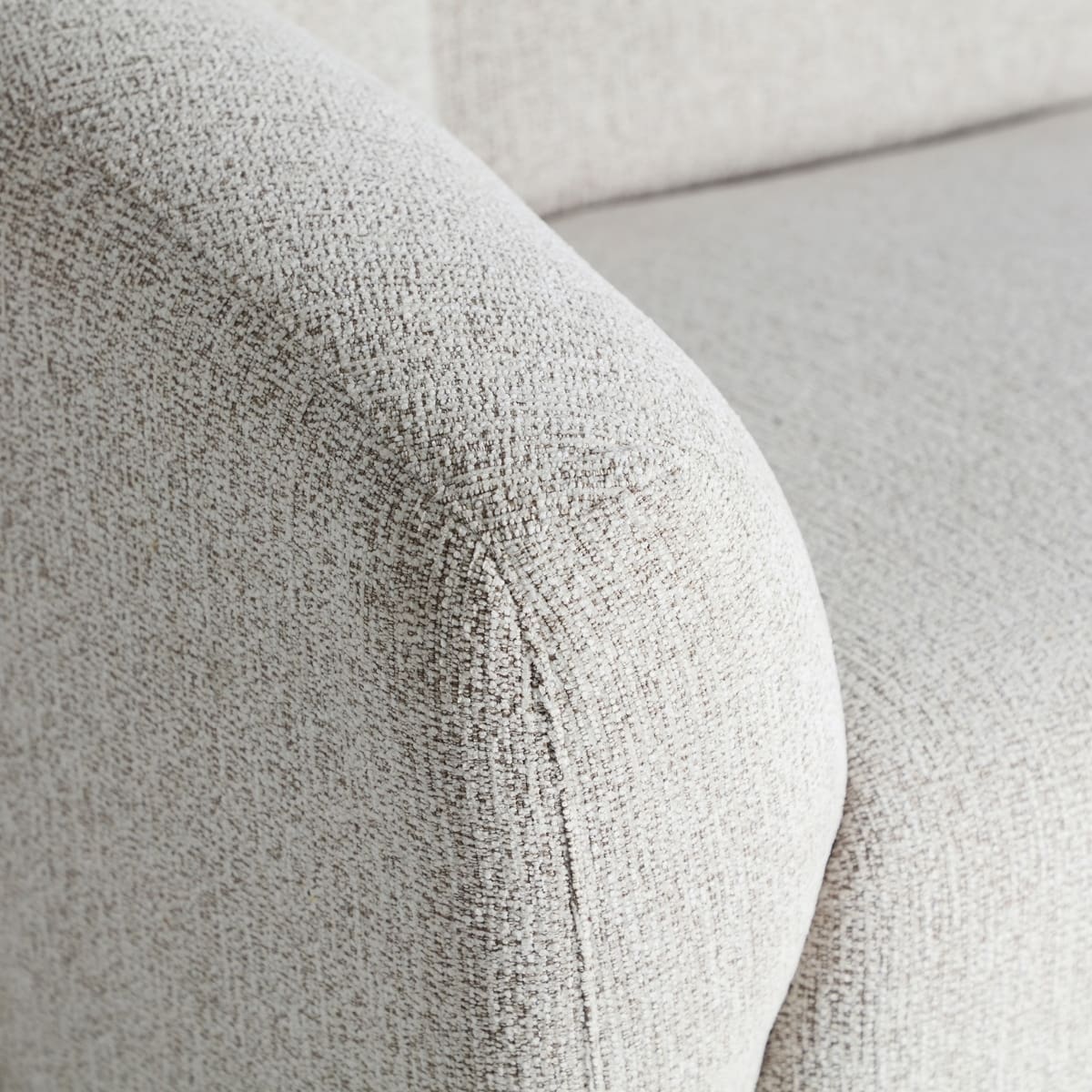 Canapé d'angle tissu gris 280 cm THAIS – Image 6