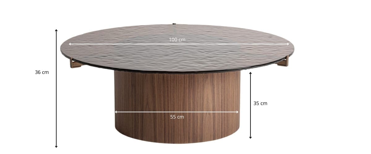 dimensions table basse ronde