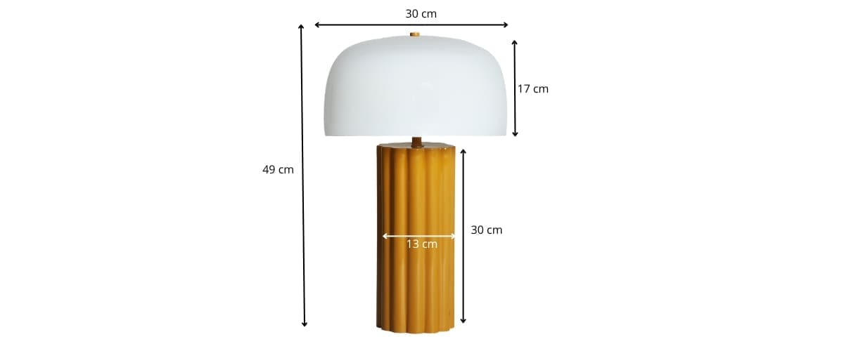 dimensions lampe