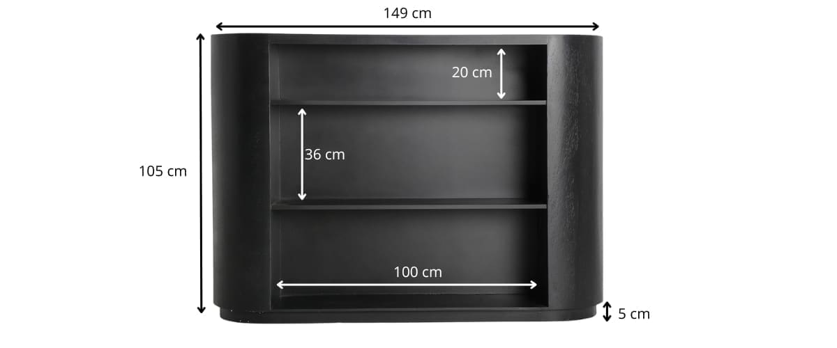dimensions meuble comptoir