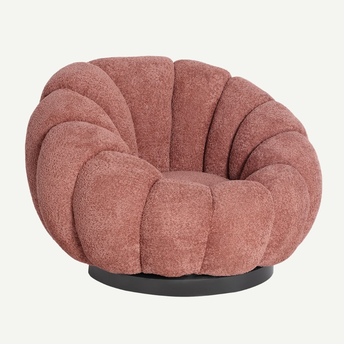 fauteuil coquillage design