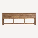 console style d'antan en bois rustique