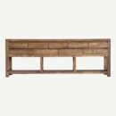 console style d'antan en bois rustique