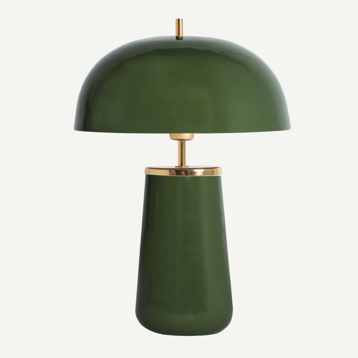 lampe champignon verte