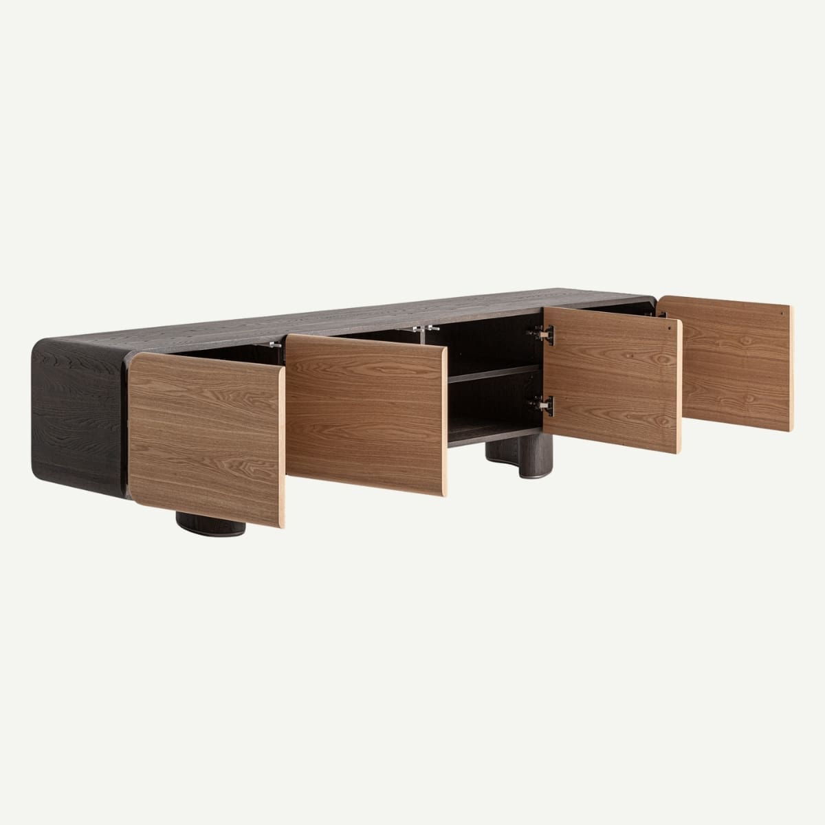 meuble télé 4 portes haut de gamme