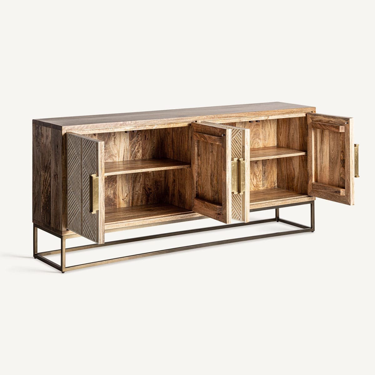 buffet 4 portes 4 compartiments