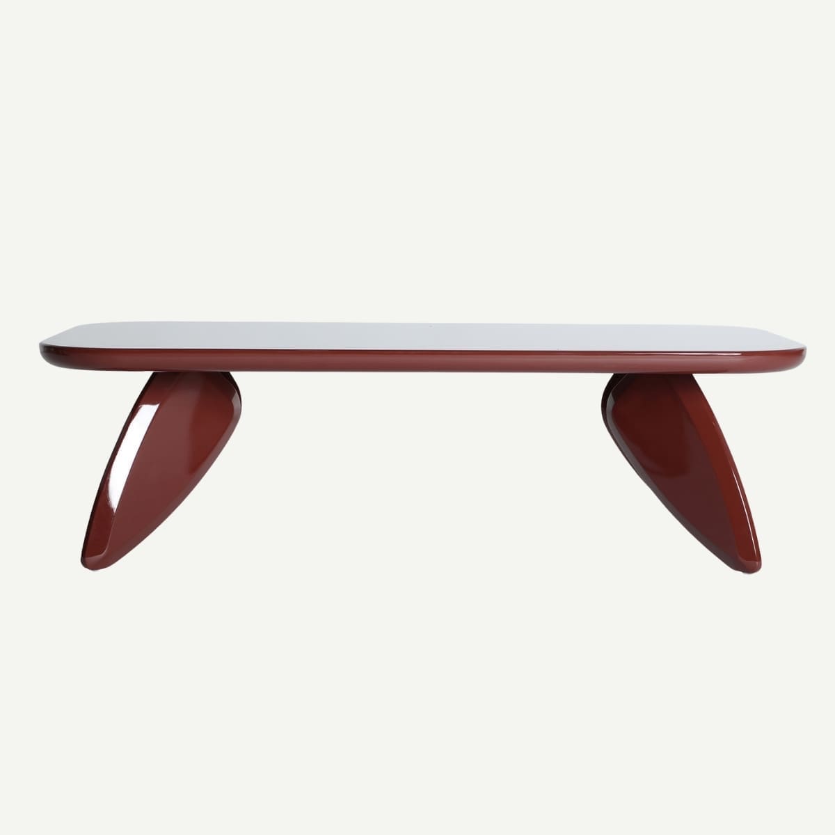 table de salon pop art design laqué brillant