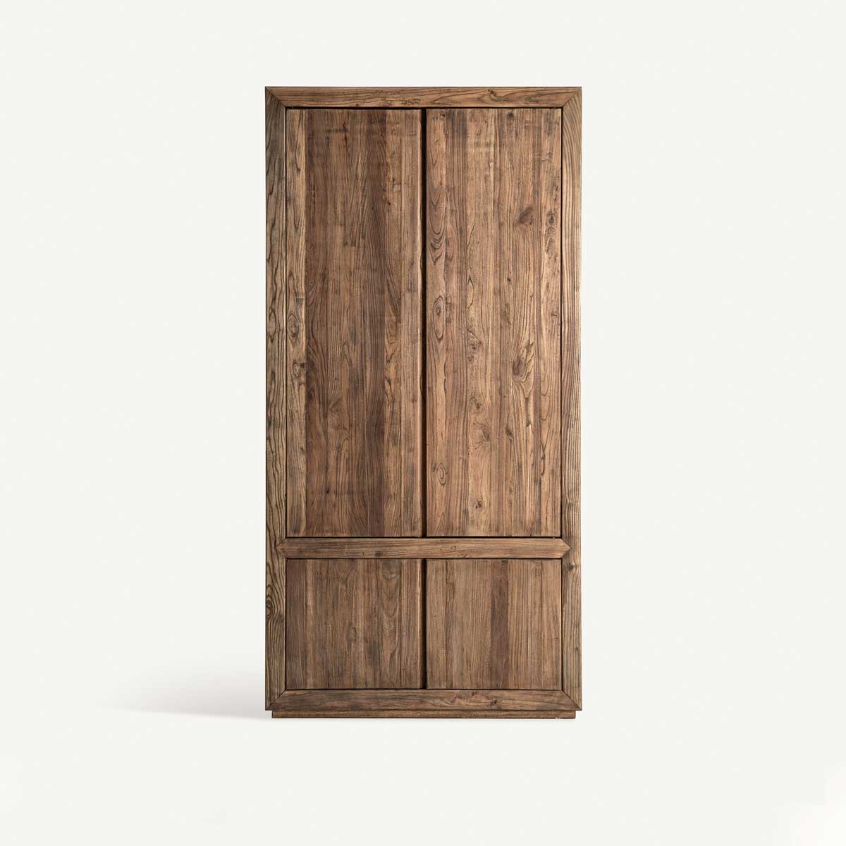 Armoire haut de 4 portes en bois