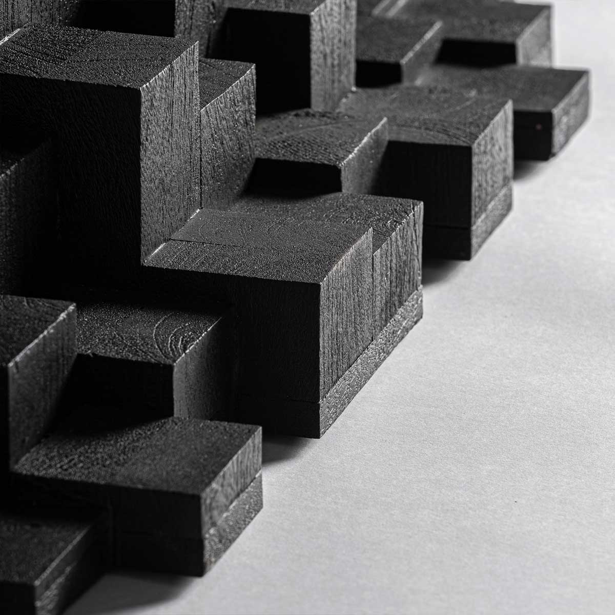 Table à manger sculpturale en bois de manguier noir 250 cm NALA – Image 7