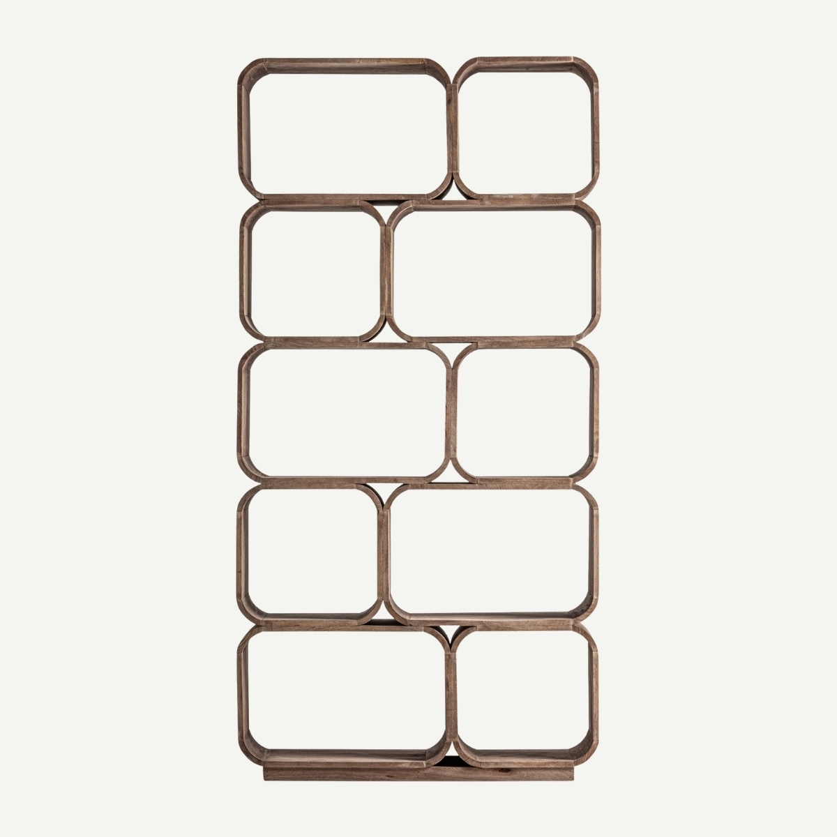 bibliothèque en bois massif