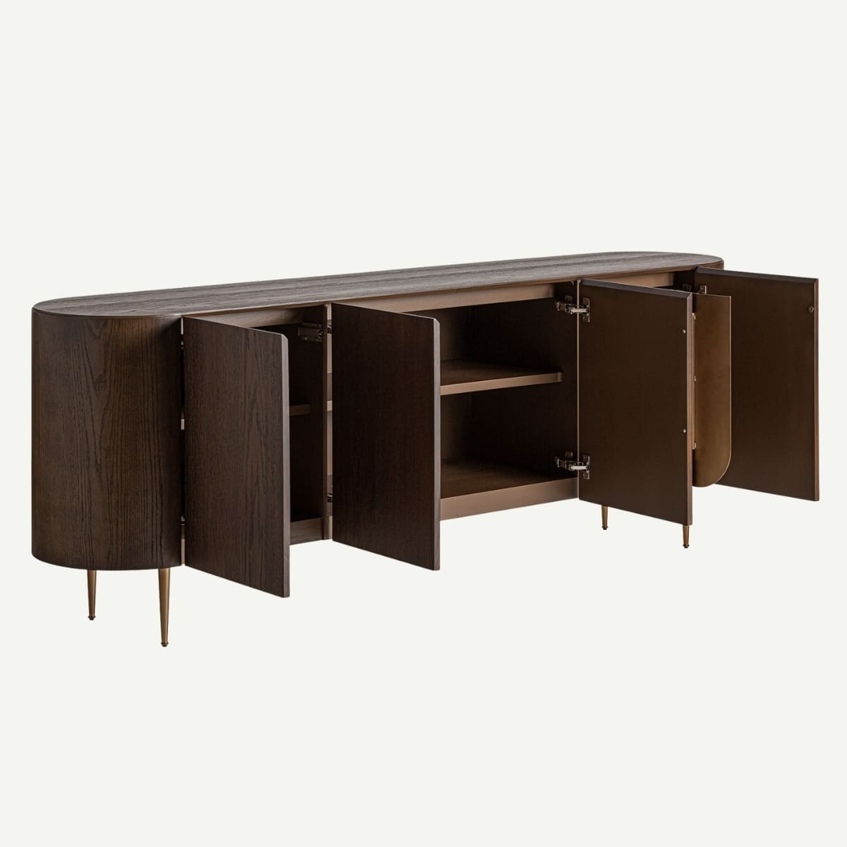 buffet 4 portes avec compartiments