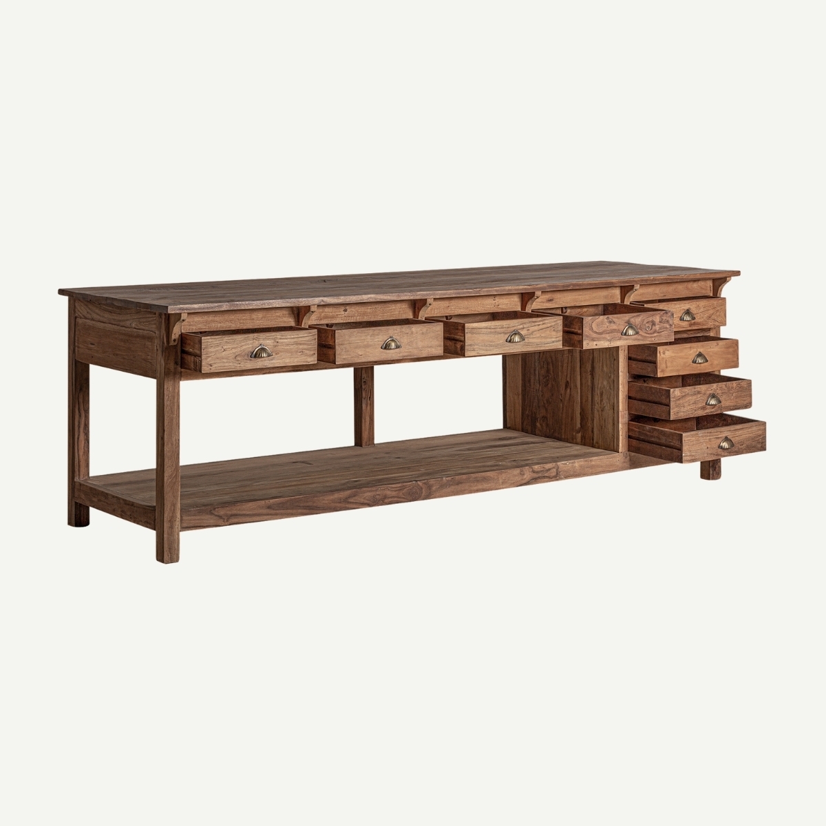 établi 272 cm 8 tiroirs