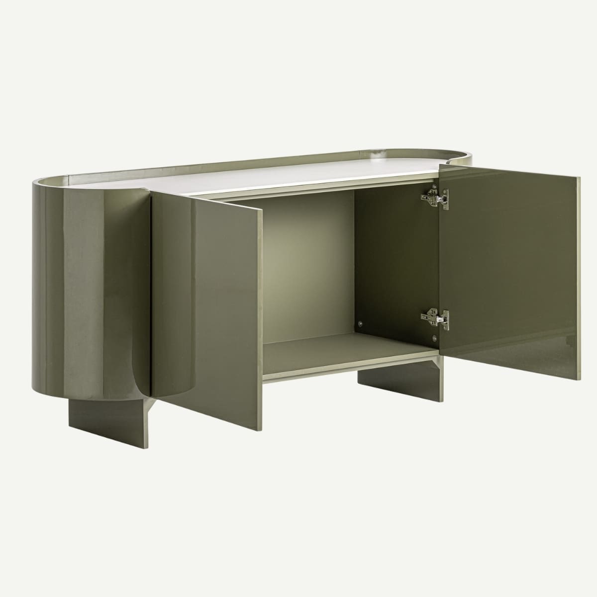 buffet vert brillant