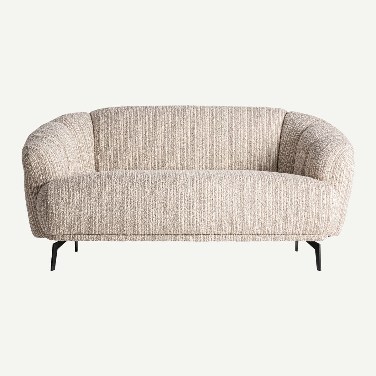 canapé tendance 2 places rembourré