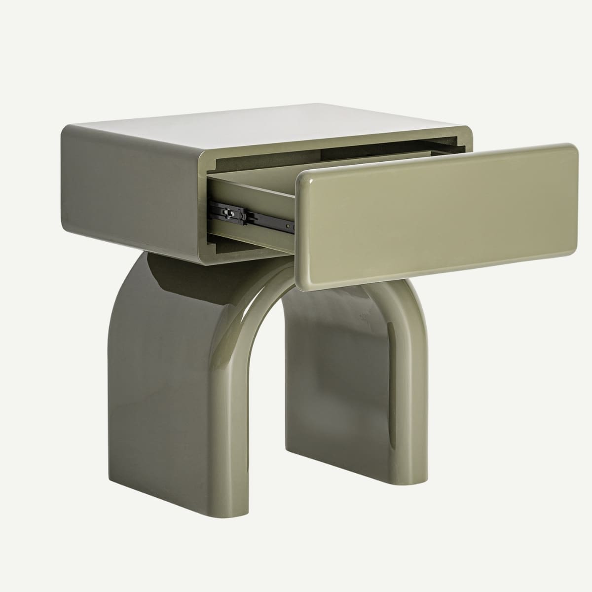 table de nuit un tiroir design art déco