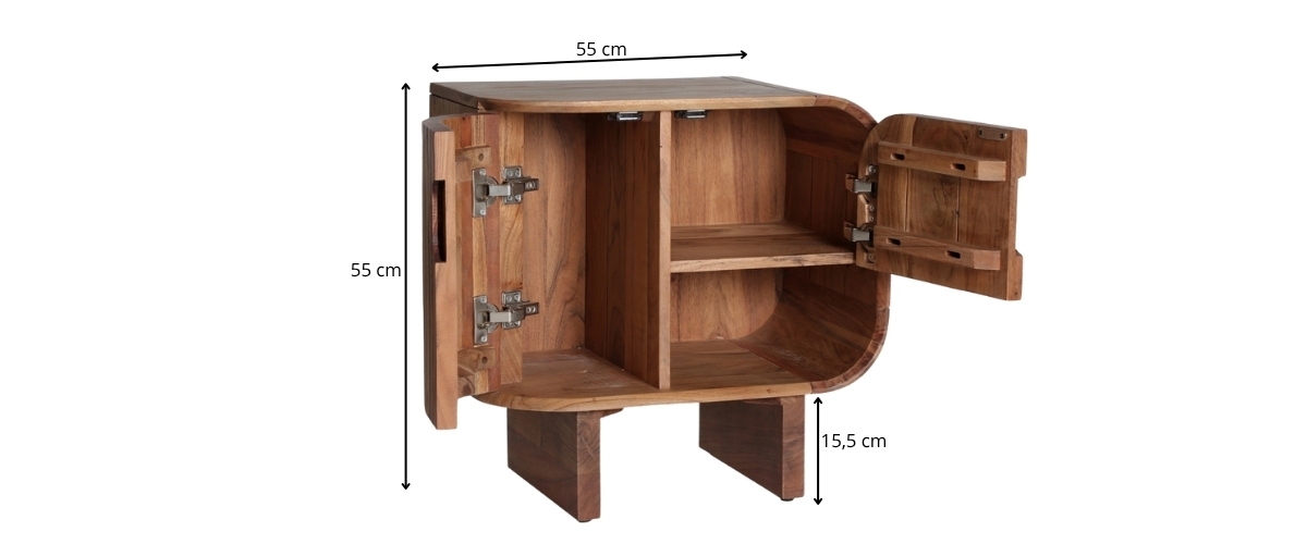 dimensions table de nuit