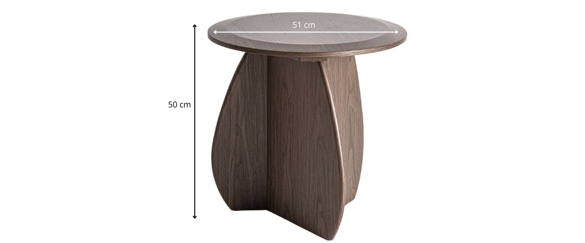 dimensions de la table d'appoint