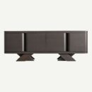 buffet 210 cm chêne noir haut de gamme