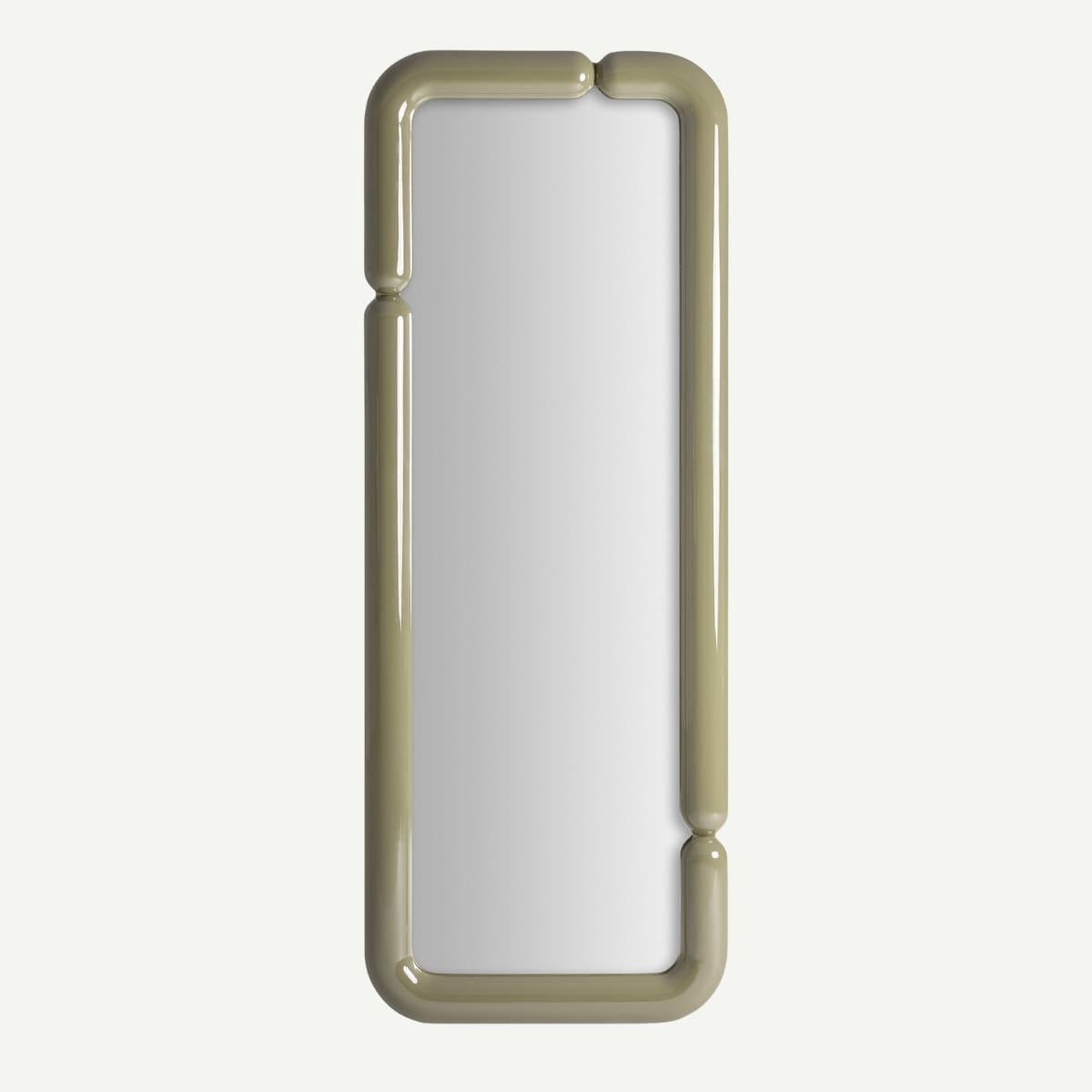 miroir 160 cm art déco vert brillant