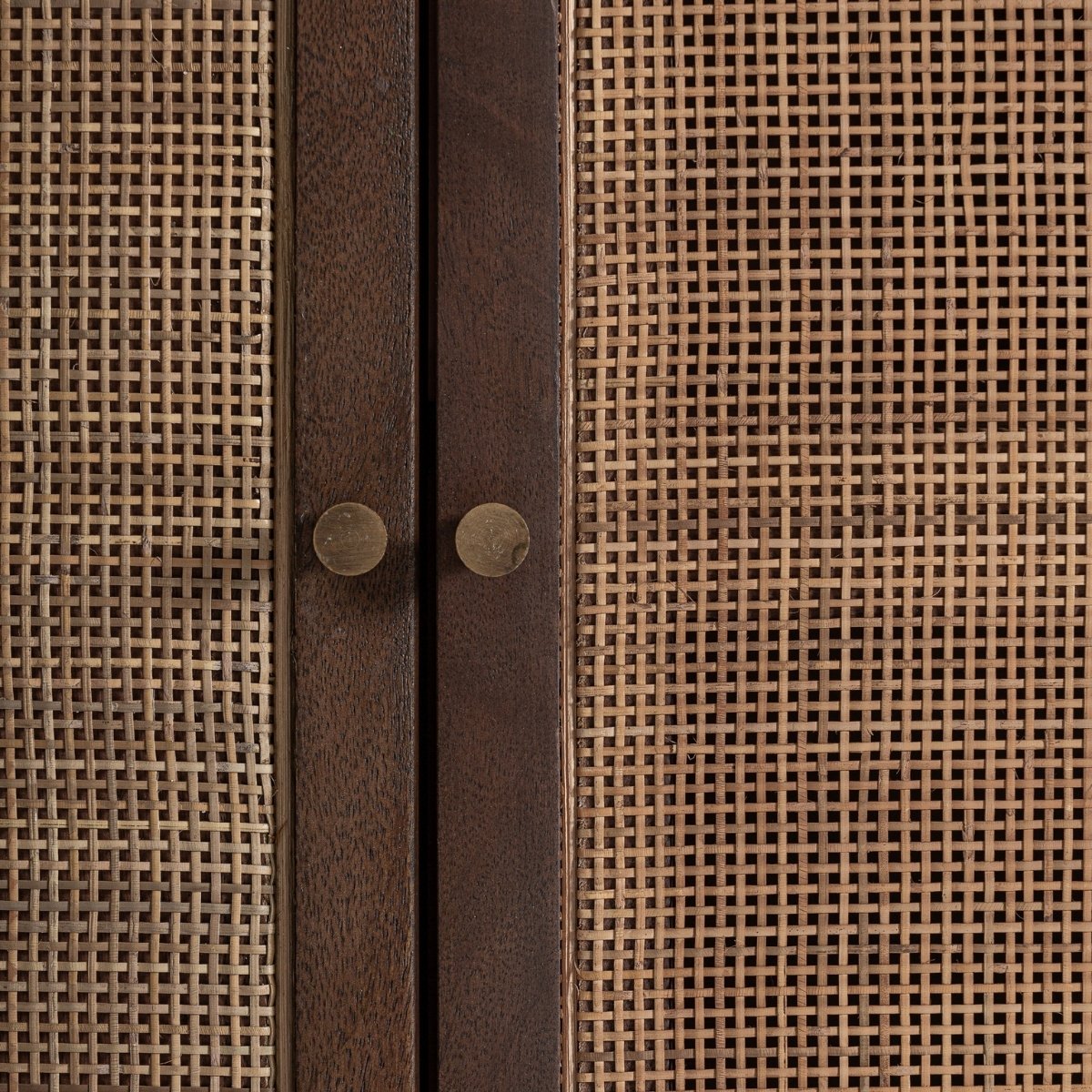 Buffet en manguier et rotin 210 cm JOKA – Image 5