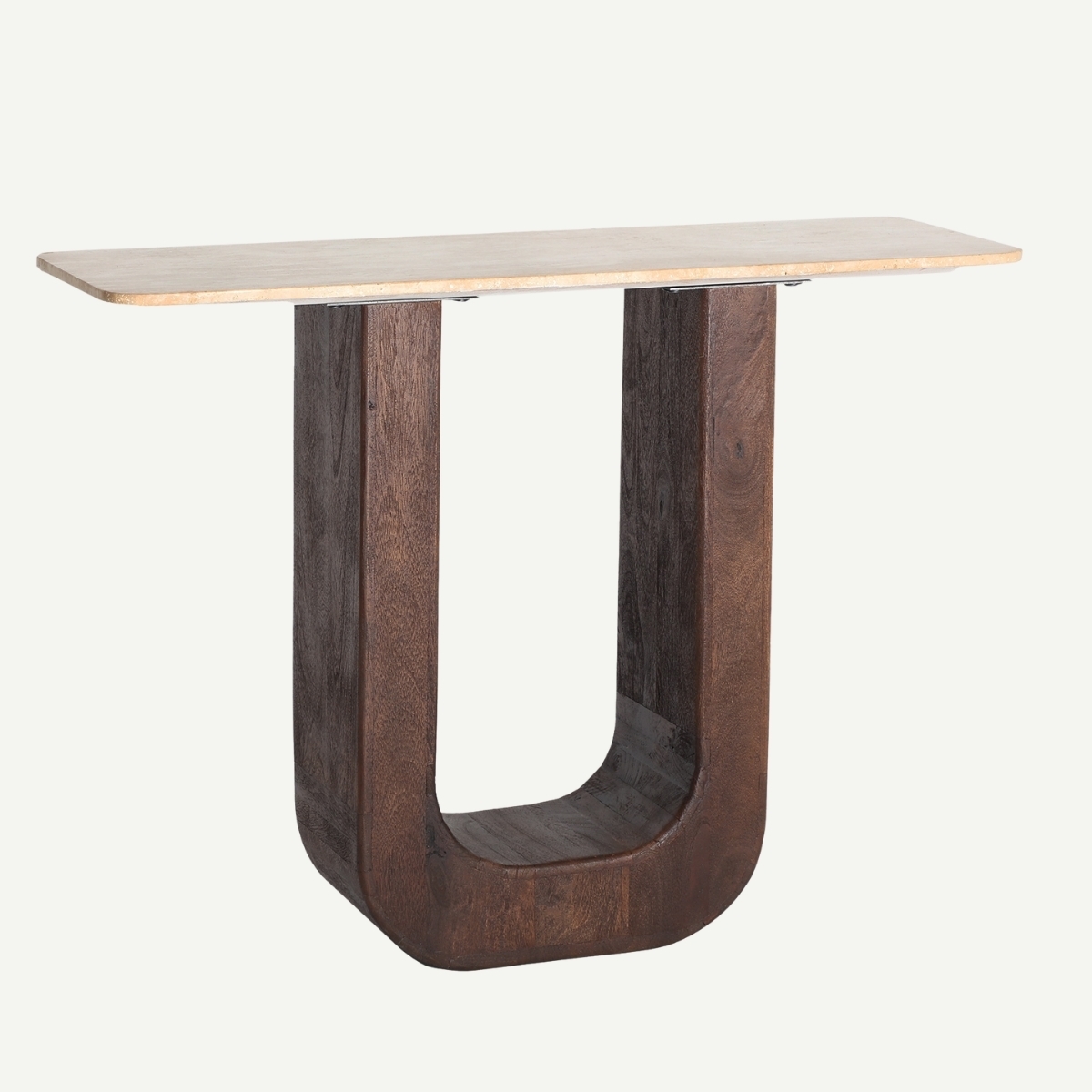 console design bois massif et mabre