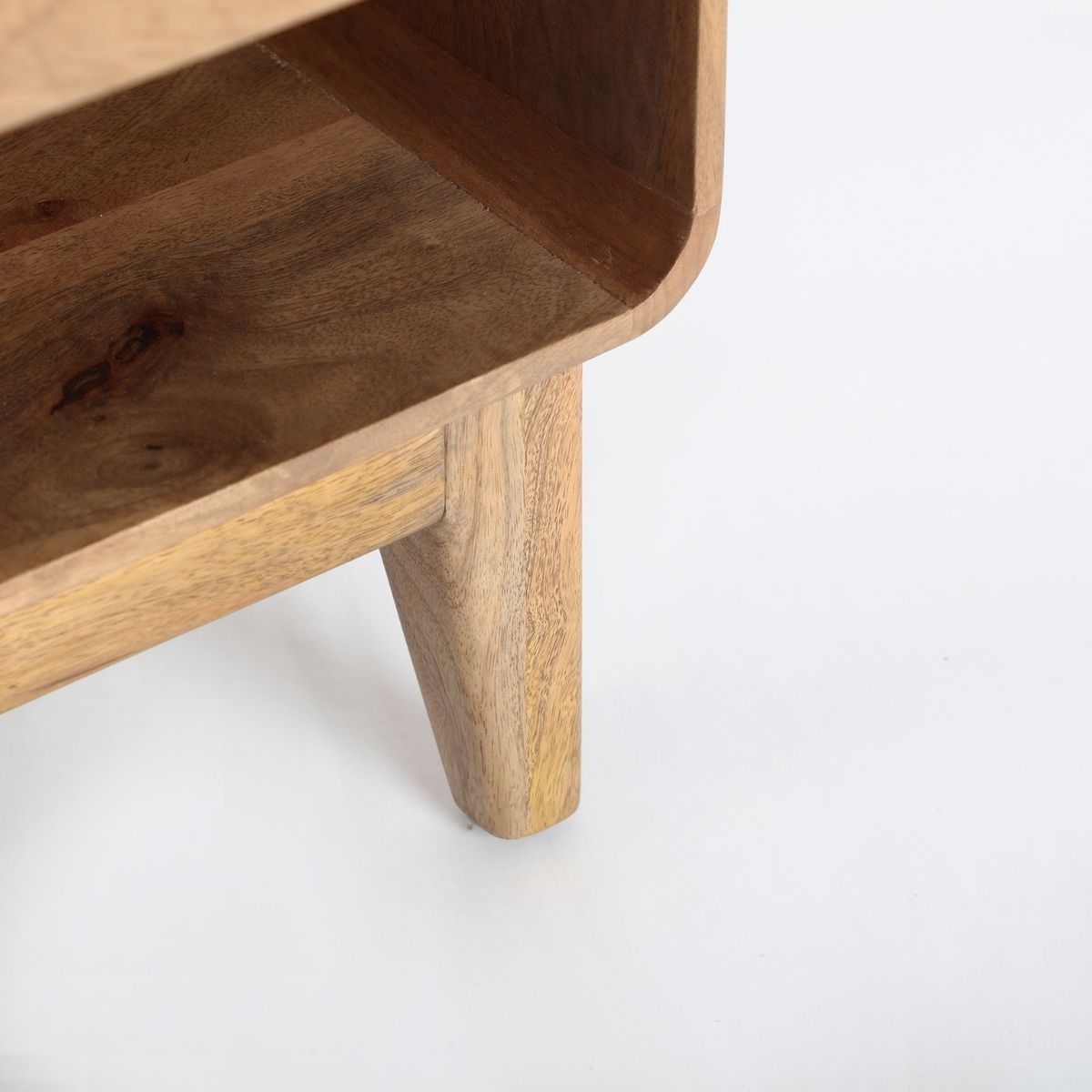 Chevet scandinave en bois de manguier 45 cm GARANCE – Image 4