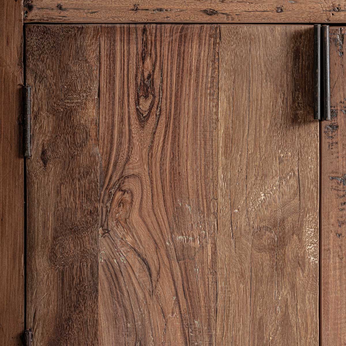 Buffet 224 cm en bois massif recyclé DUSTIN – Image 6