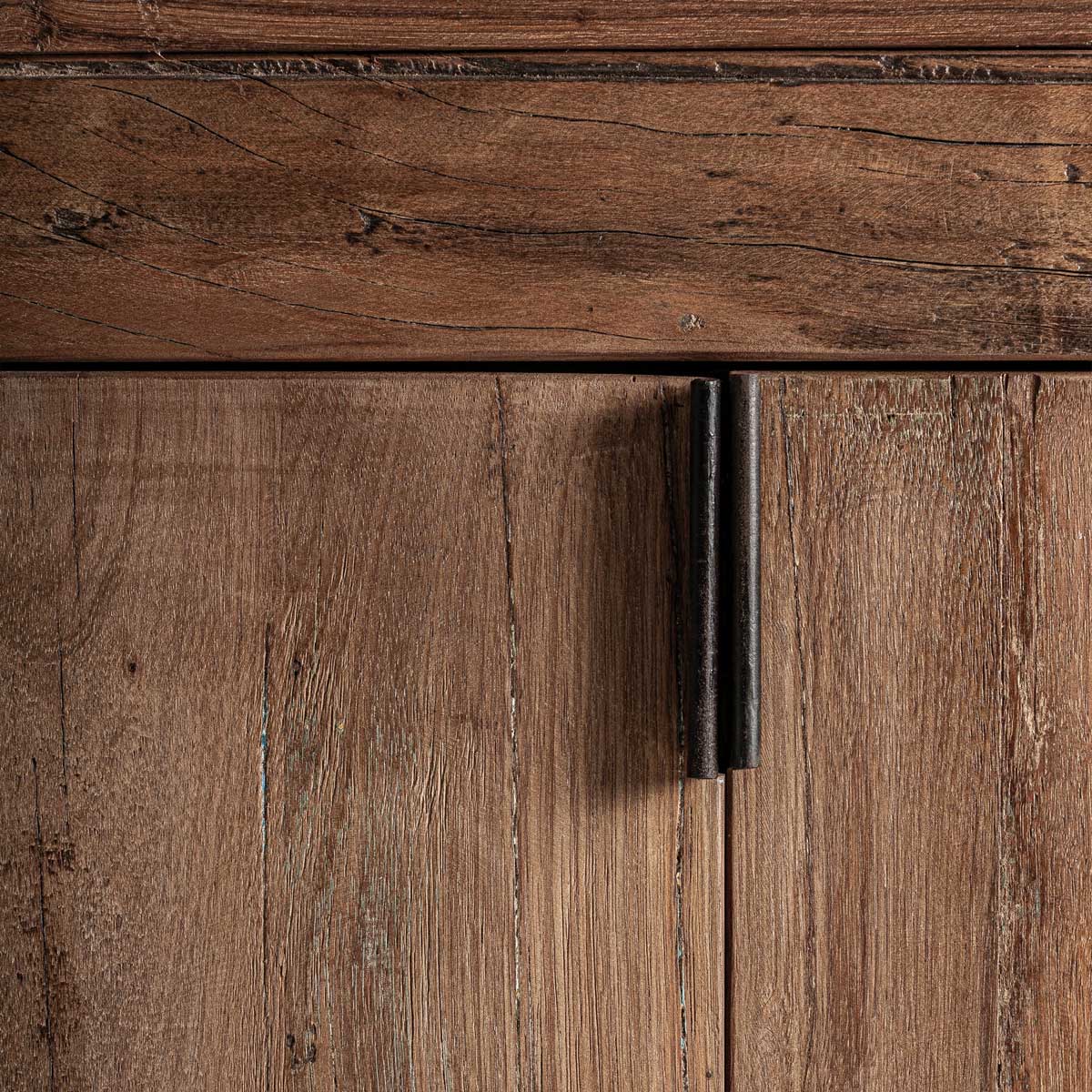 Buffet 180 cm en bois massif recyclé DUSTIN – Image 4