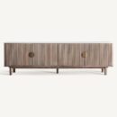 banc tv 200 cm manguier et marbre