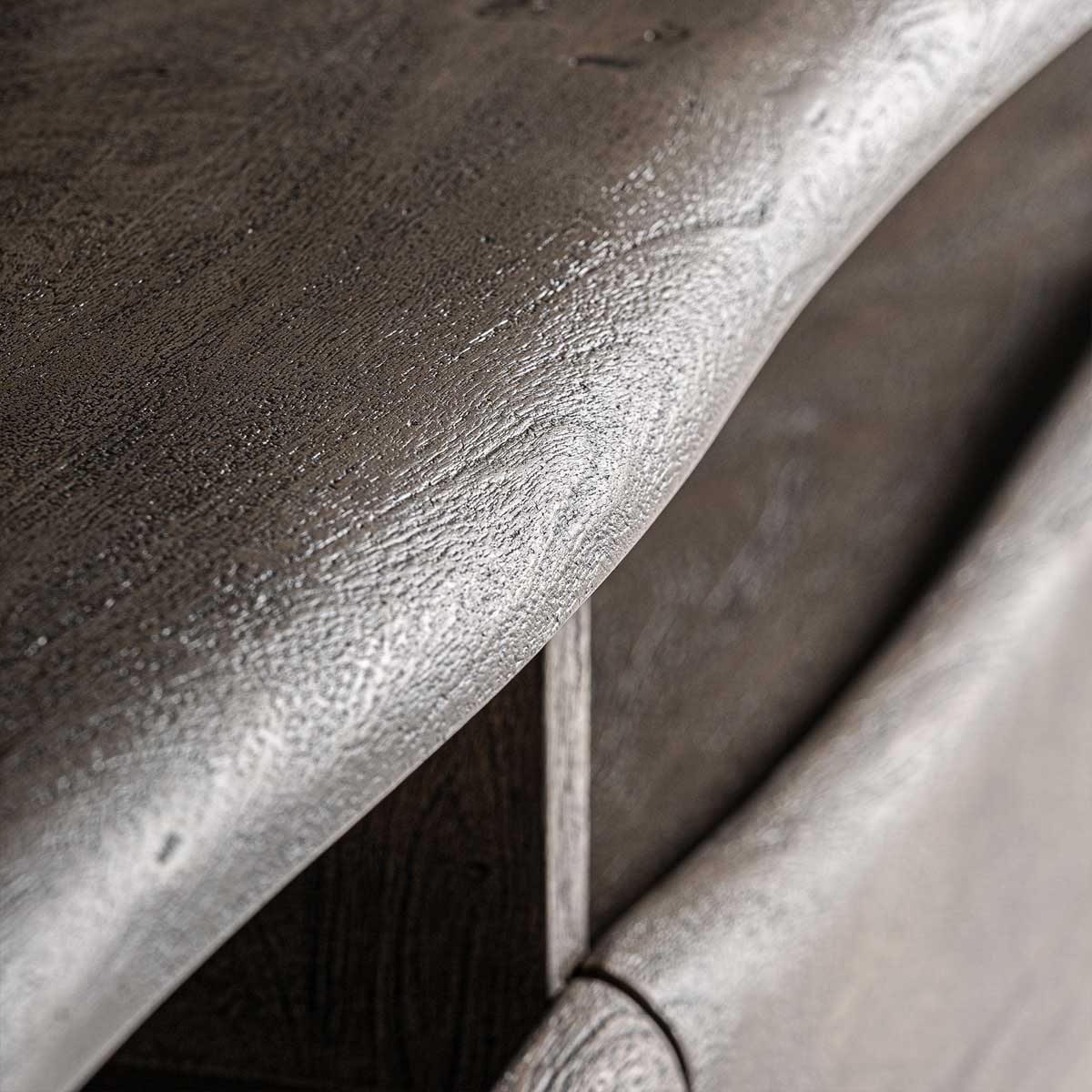 Meuble TV en bois grisé de 230 cm GREGOIRE – Image 5