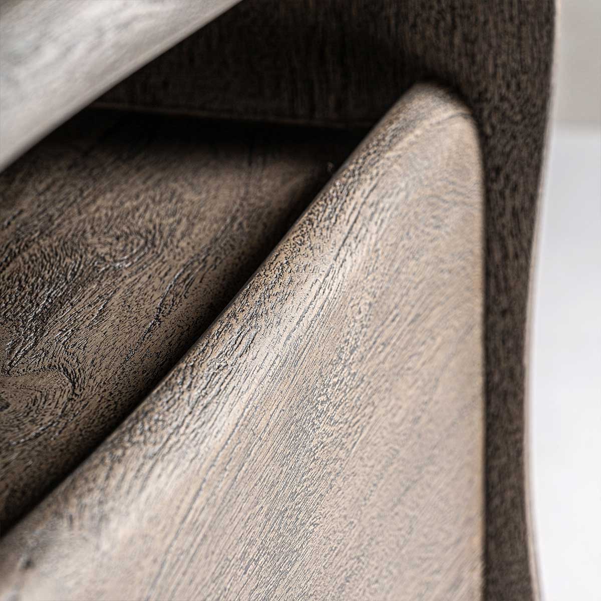 Meuble TV en bois grisé de 230 cm GREGOIRE – Image 6