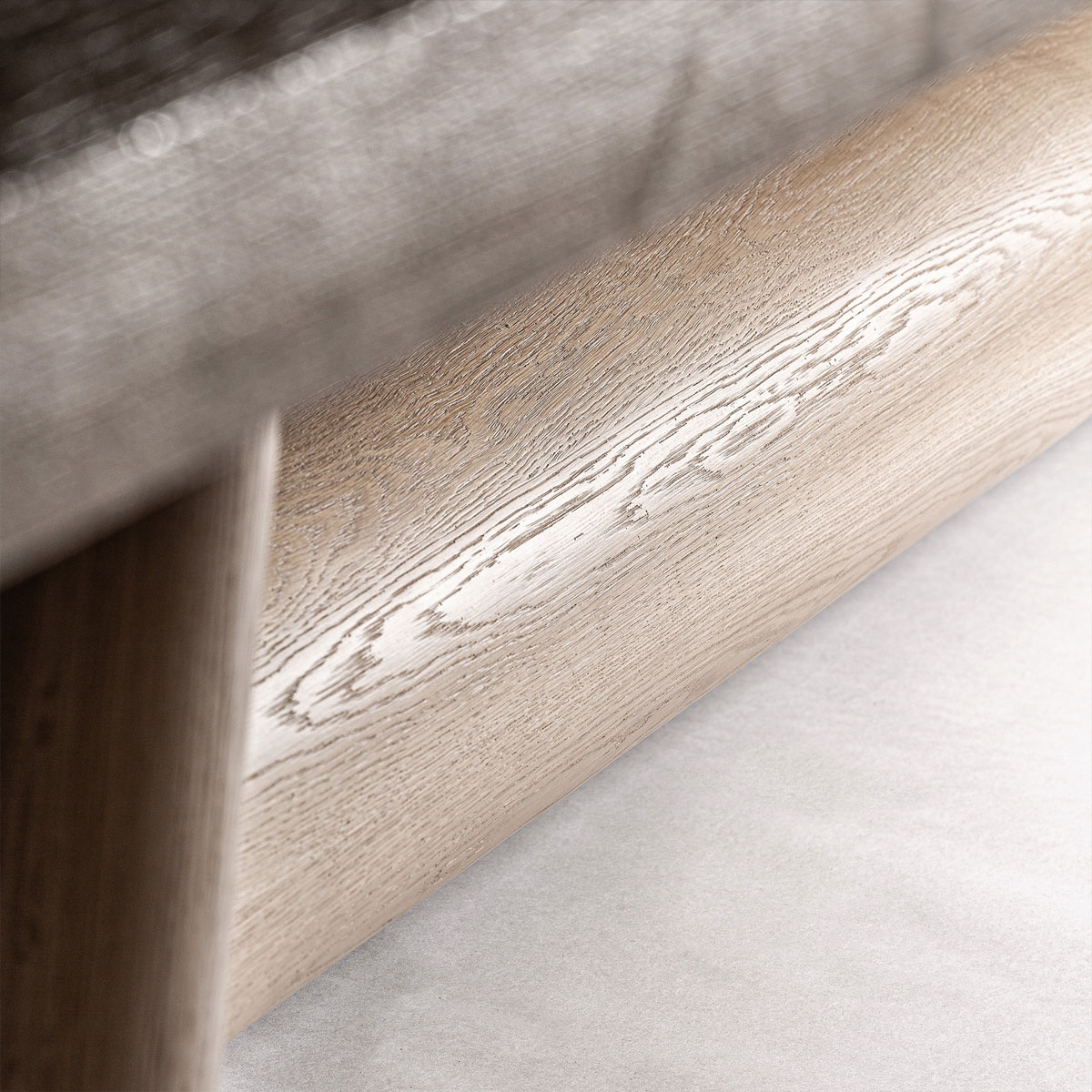 Grande table à manger 600 cm bois de chêne GARRY – Image 5