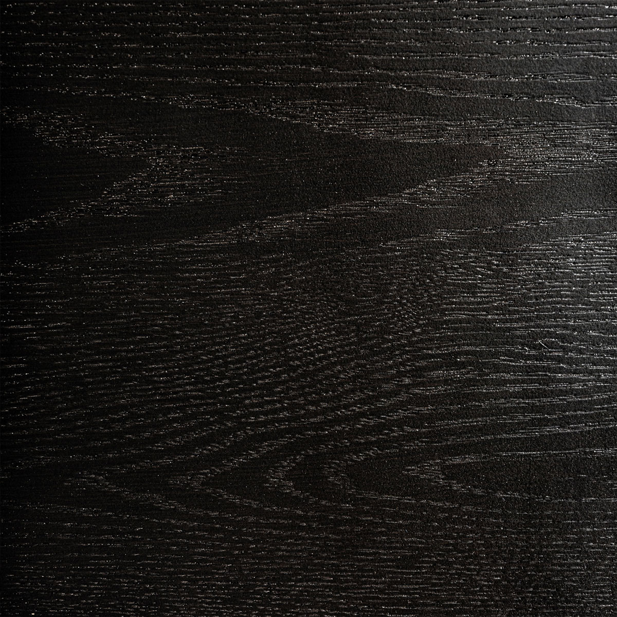 Buffet haut bois de chĂȘne noir 148 cm TRAVIS â Image 8