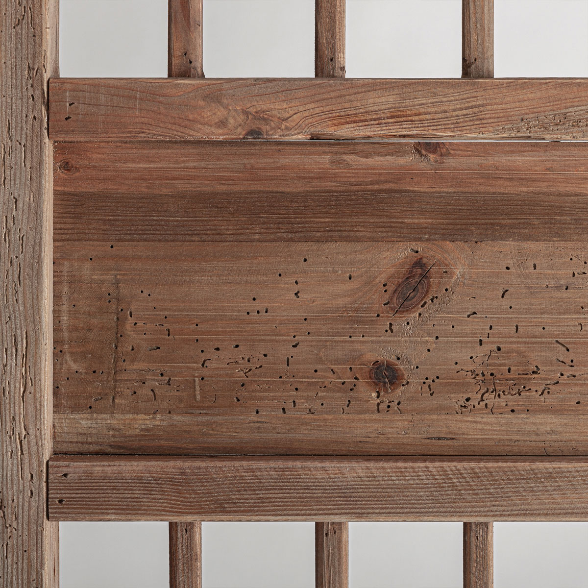 Paravent bois massif recyclé 294 cm CYRIL – Image 3