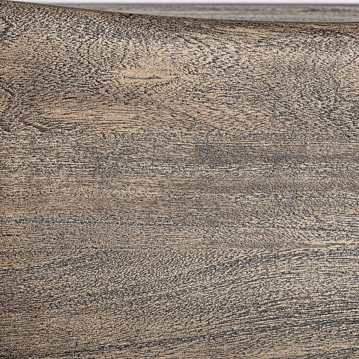 Meuble TV en bois grisé de 230 cm GREGOIRE – Image 7