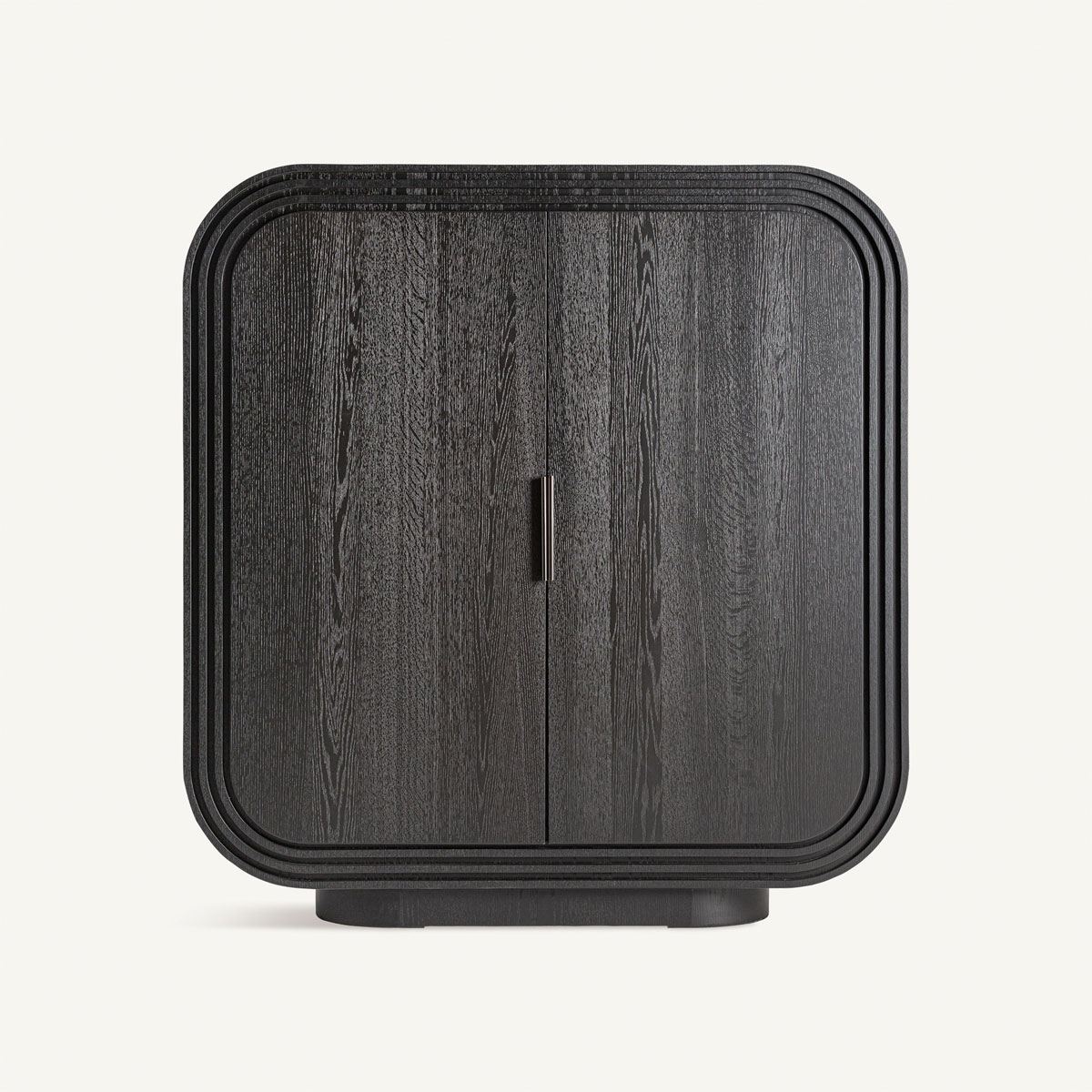 Buffet en bois de chêne noir 2 portes haute qualité