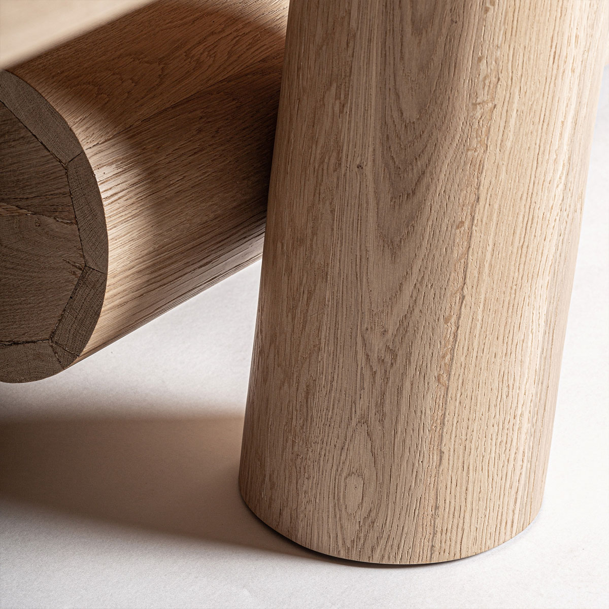 Grande table à manger 600 cm bois de chêne GARRY – Image 6