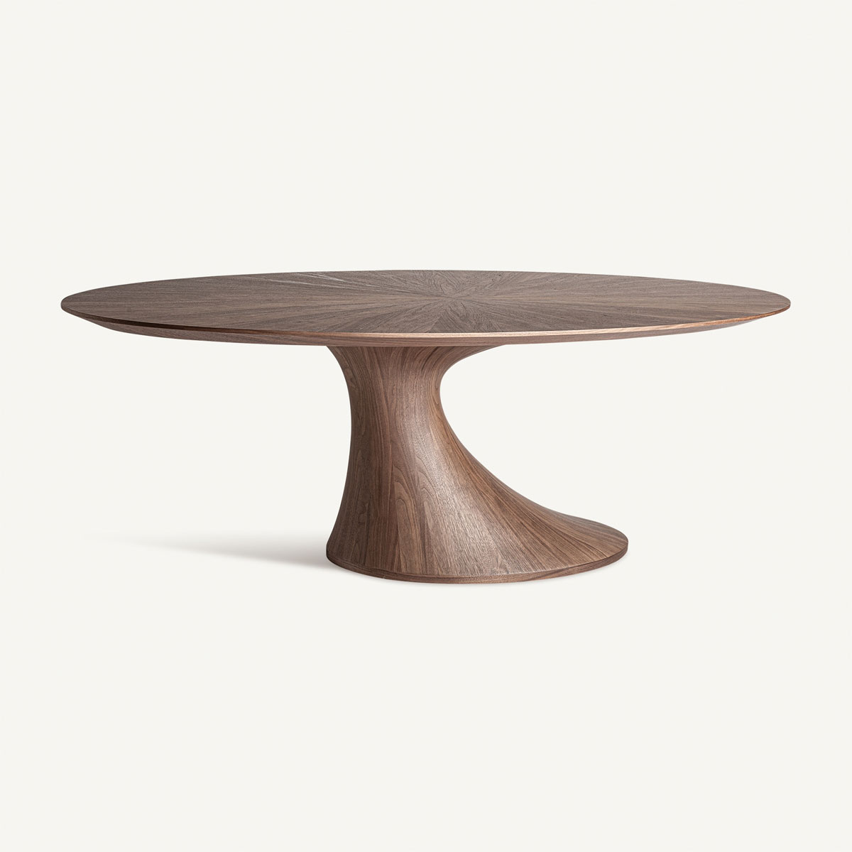 Table design de salle à manger en bois de noyer 240 cm