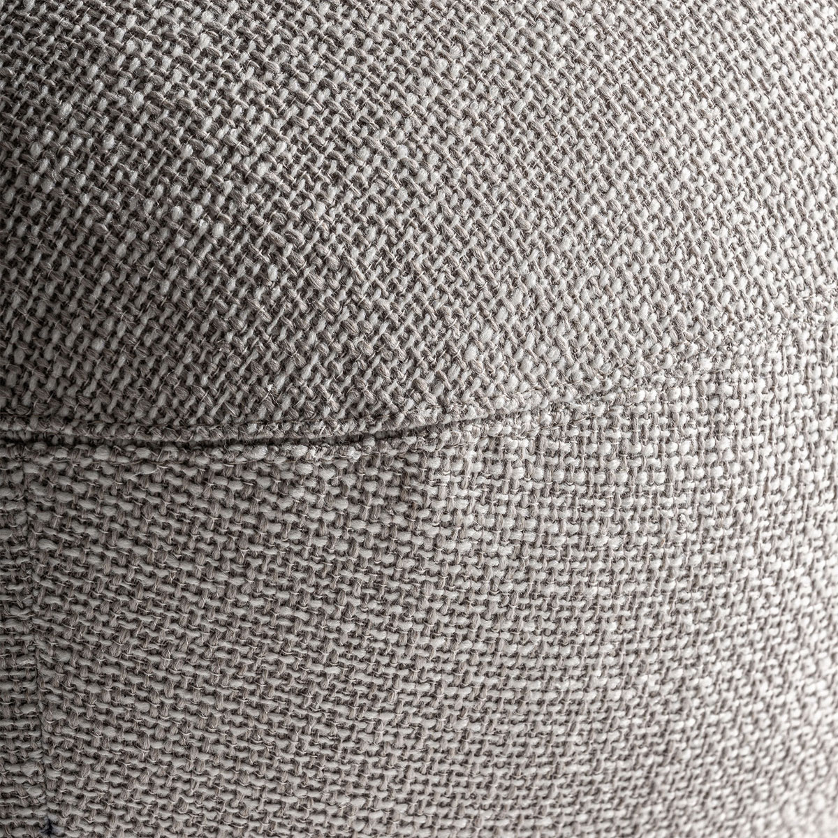 Fauteuil design tissu texturé blanc cassé NOLWENN – Image 5