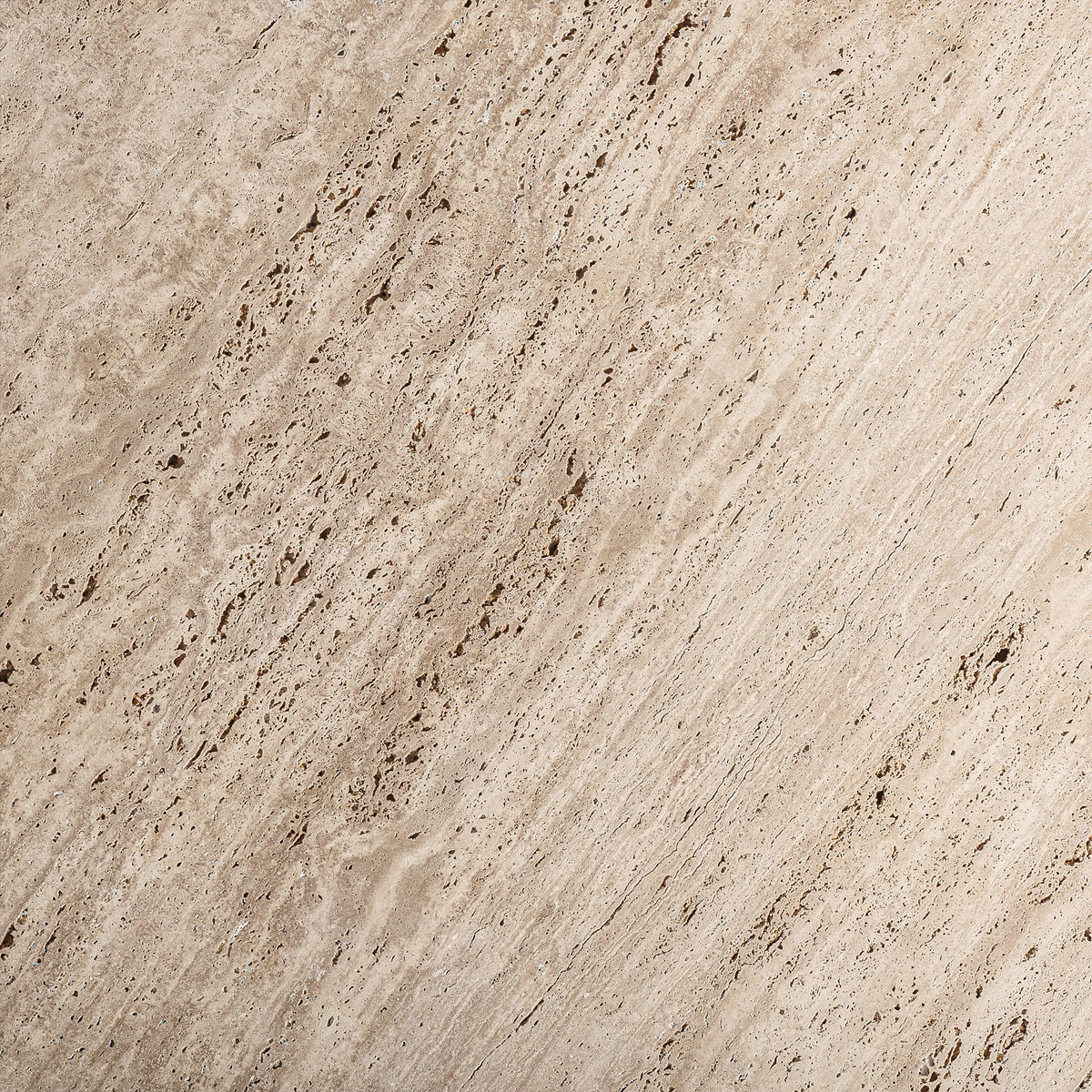 Table travertin et bois ronde de 130 cm JARN – Image 5