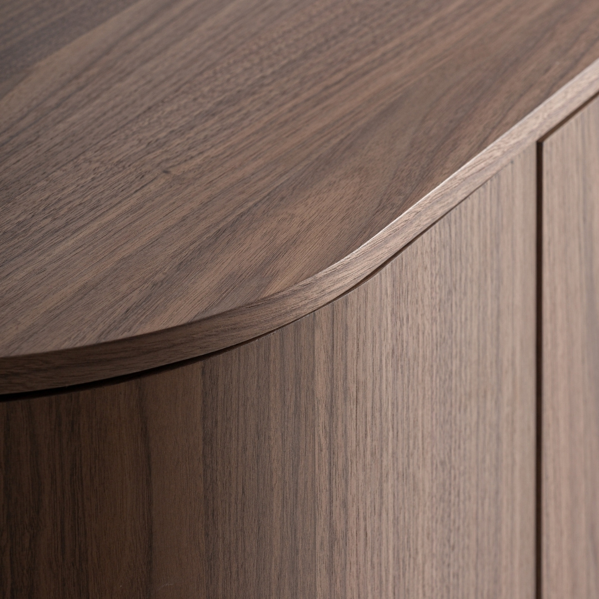 Meuble TV bois de noyer 220 cm – Image 4