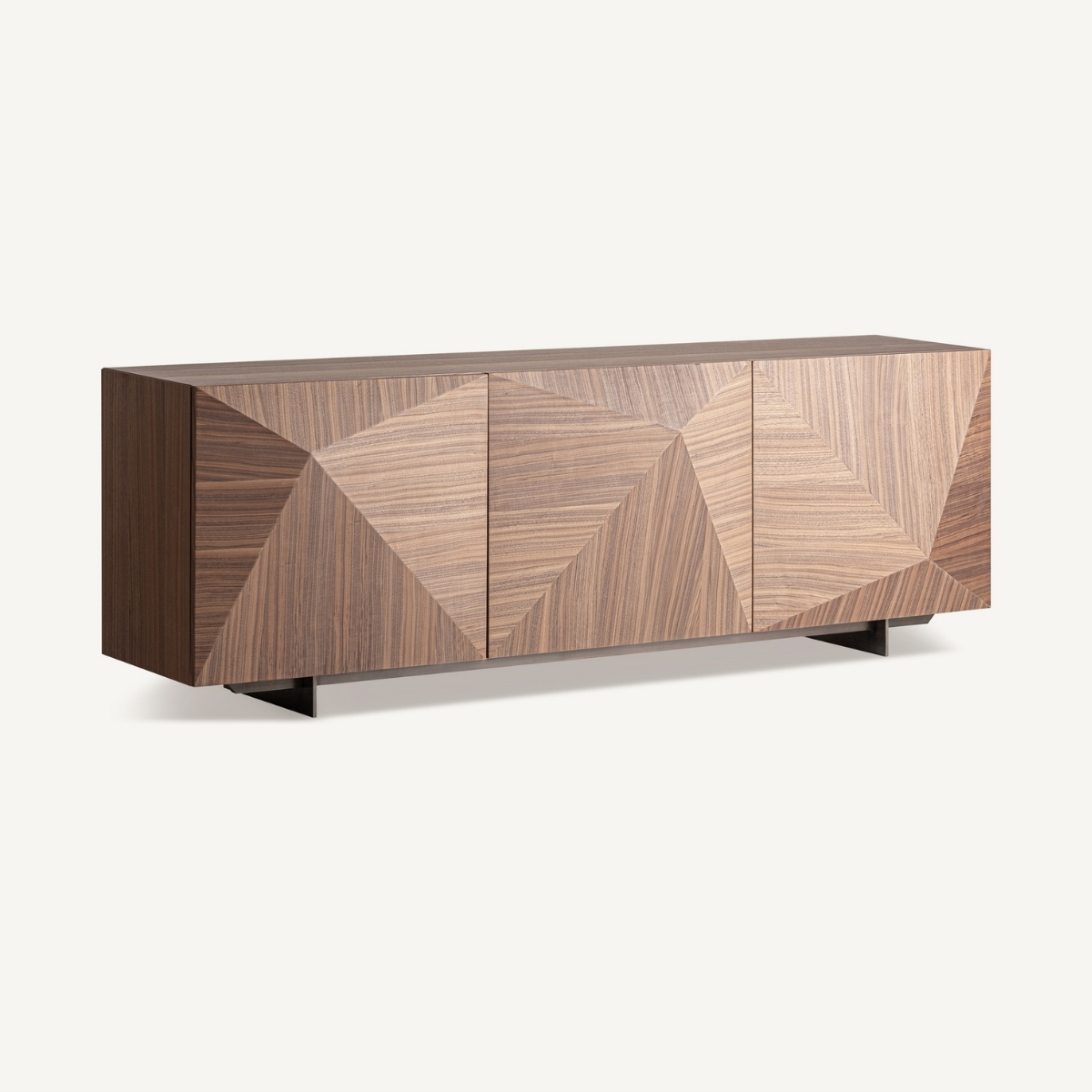 buffet contemporain haute qualité en bois plaqué