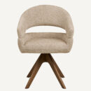 fauteuil de salle à manger rotatif