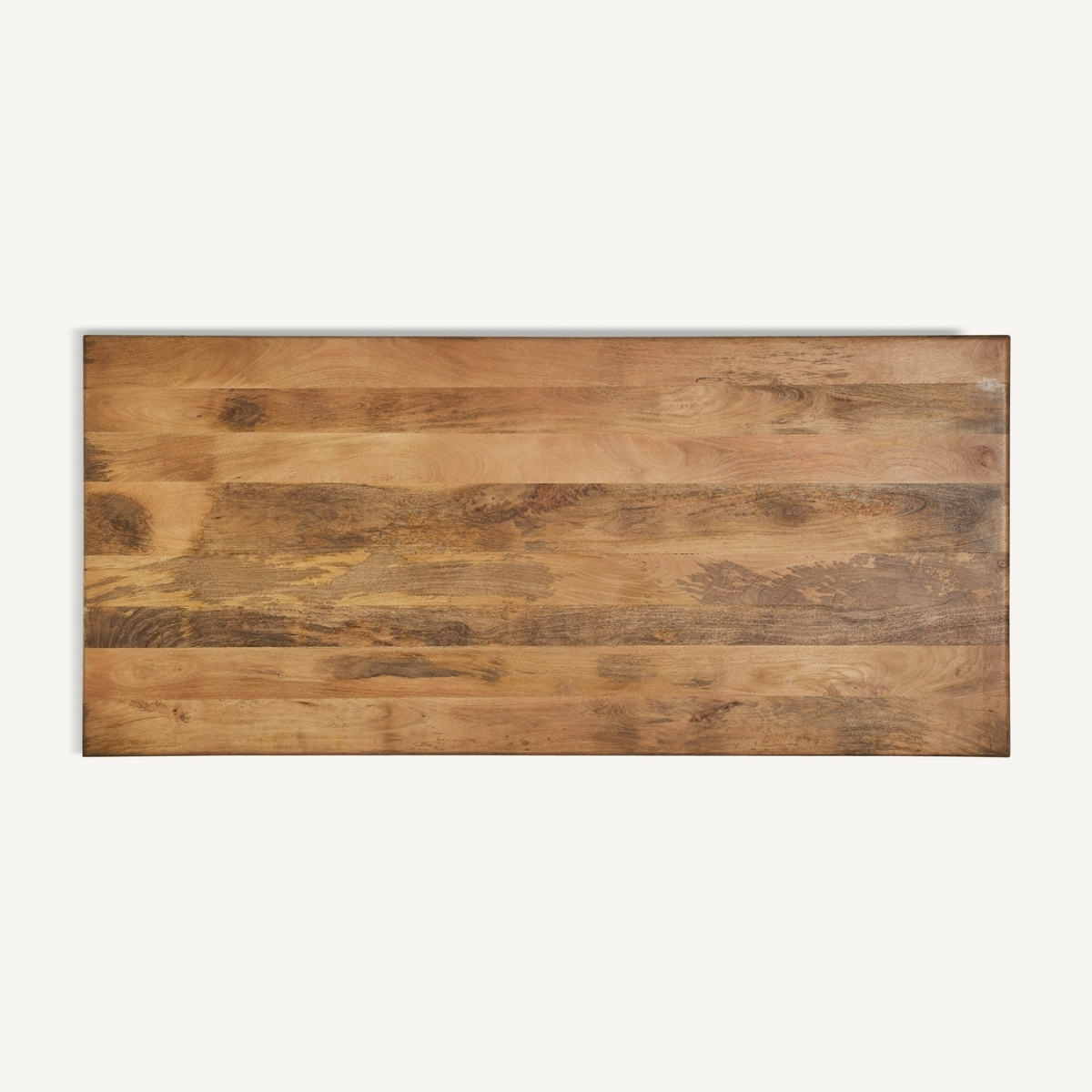 plateau rectangulaire en bois de manguier 220 cm