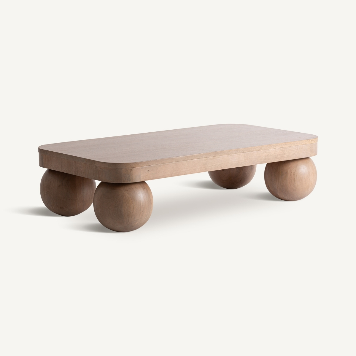 grande table basse haut de gamme en bois massif